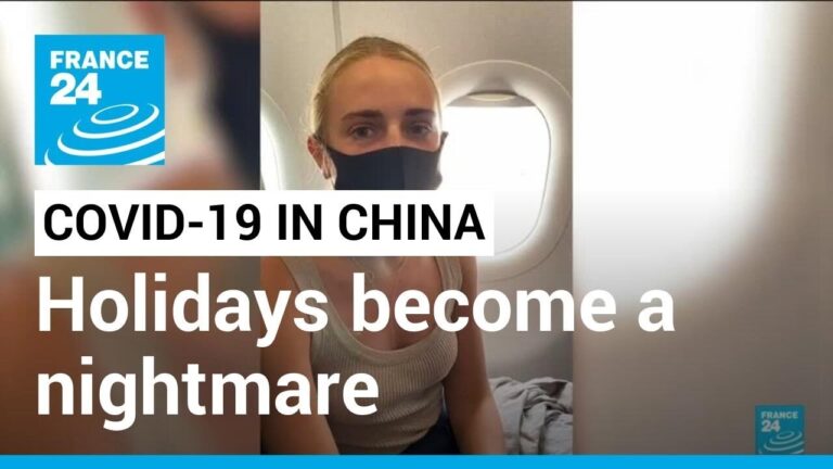 Covid-19: Holidaymakers in China become trapped in sudden lockdown • FRANCE 24 English