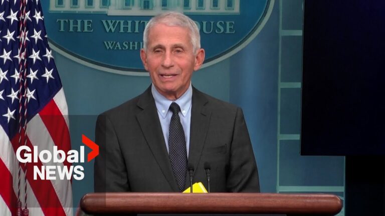 "I gave it all I got": Fauci bids farewell in final White House COVID briefing
